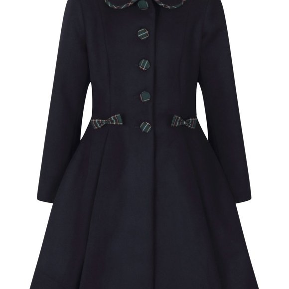 Hell Bunny Tiddlywinks Coat - Vintage-inspired - Picture 7 of 9